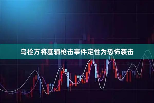 乌检方将基辅枪击事件定性为恐怖袭击