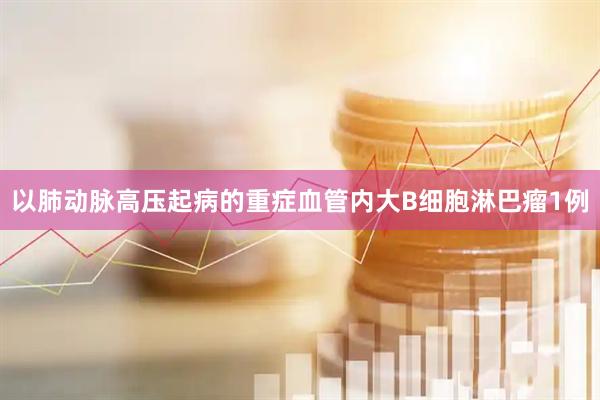 以肺动脉高压起病的重症血管内大B细胞淋巴瘤1例